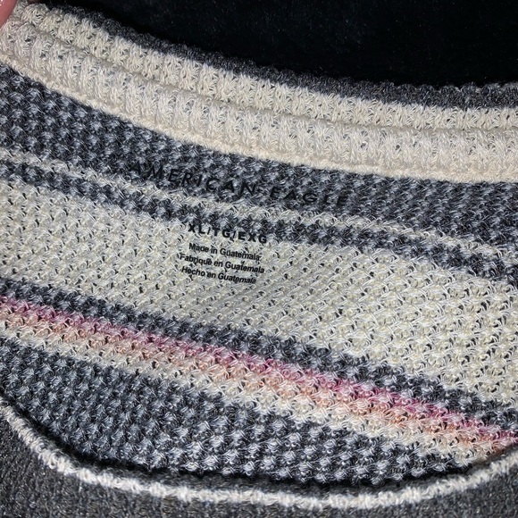 American Eagle Striped Shirt - Picture 3 of 3